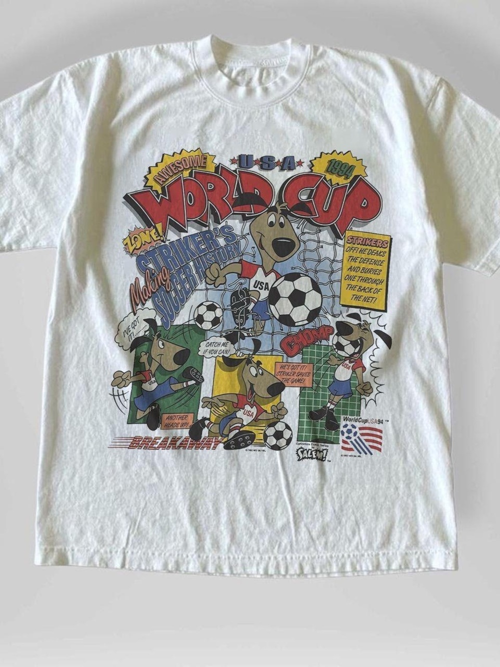 USA World Cup Graphic Tee - White Soccer Shirt